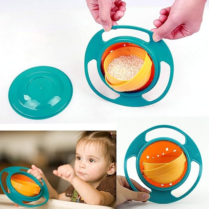 360-Degree Rotating Baby Bowl