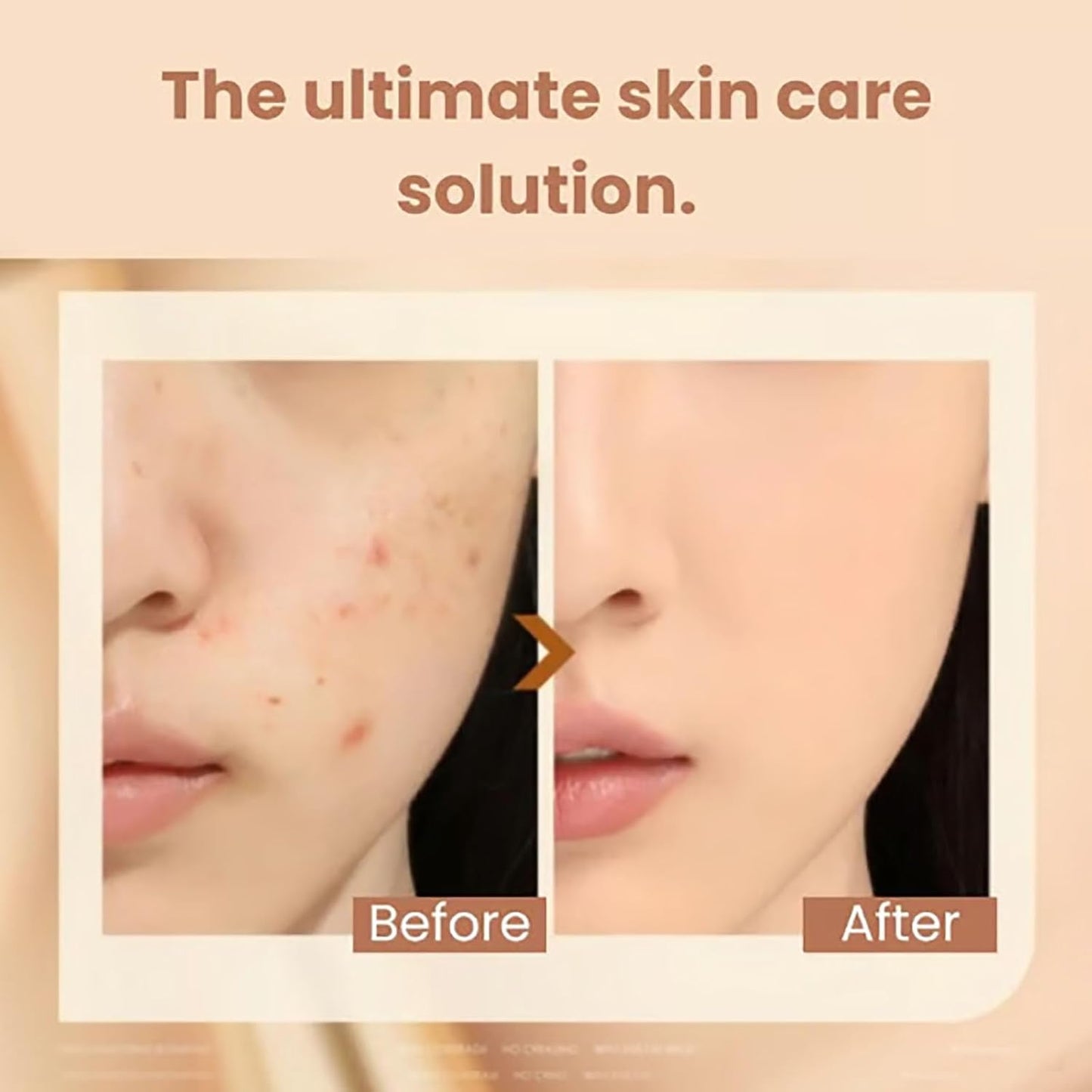 2 in 1- Luxury Anti-Wrinkle Foudation Stick, Korea Flawless Eraser Foundation Stick, Double Head Foundation Make-Up Stick, Multi-use Foundation Stick Makeup with Brush